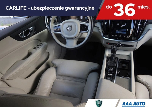 Volvo V60 cena 122000 przebieg: 72000, rok produkcji 2020 z Władysławowo małe 326